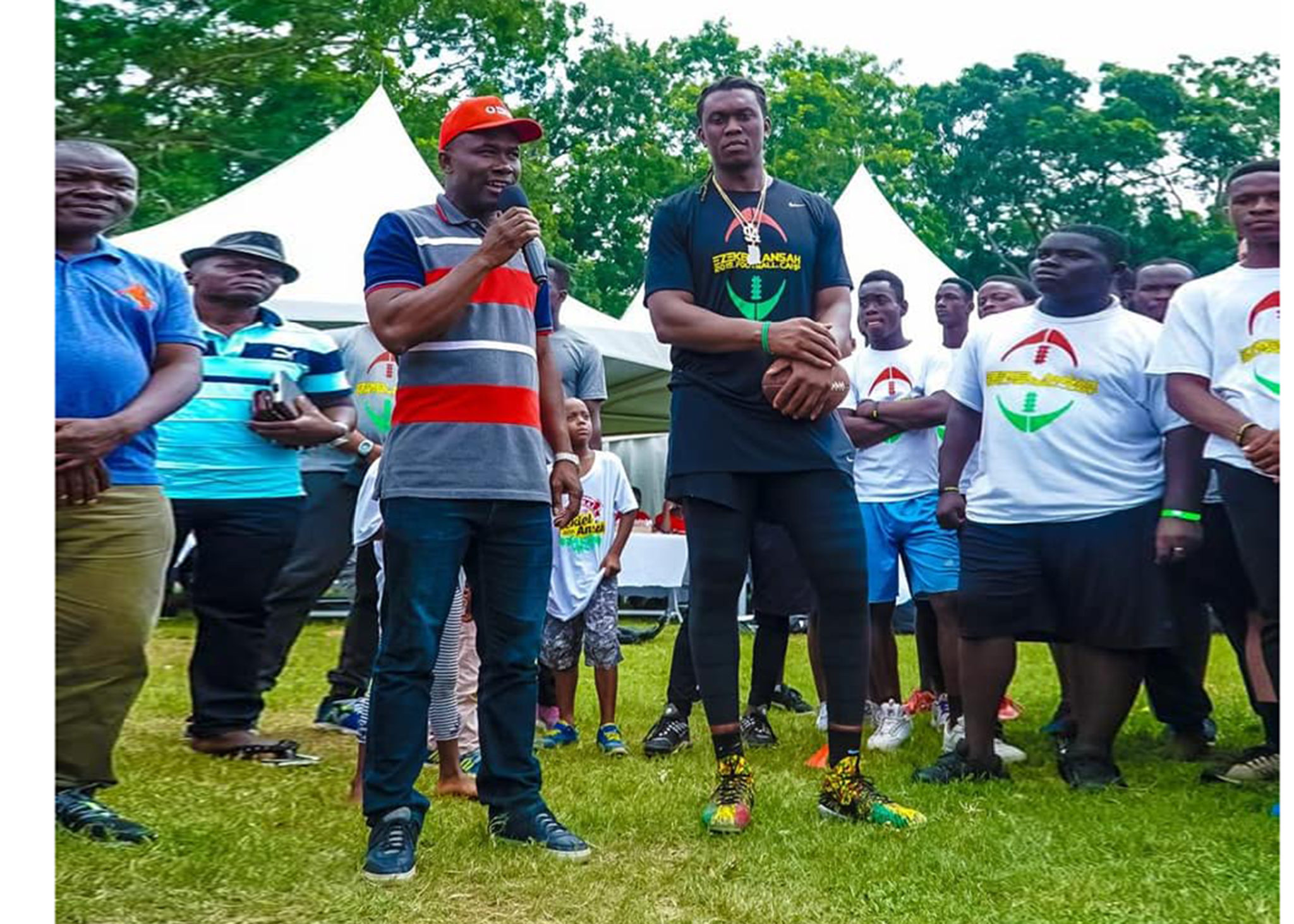 opening of the 3rd Football Camp organized at University of Ghana ...