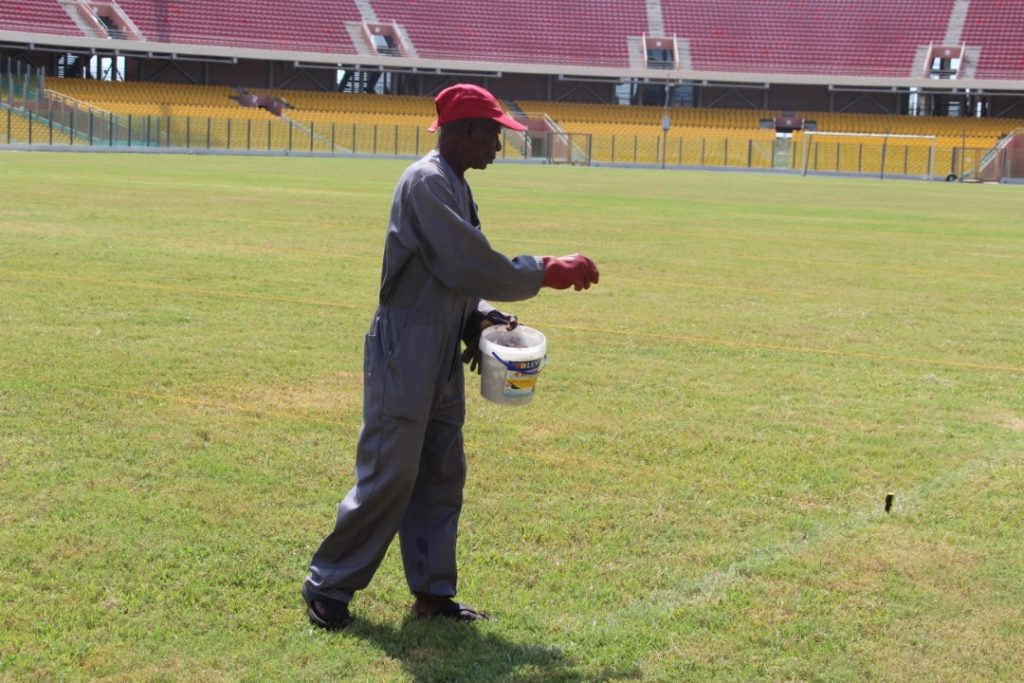 Accra Sports Stadium Pitch Maintenance - Third Phase Exercise ...